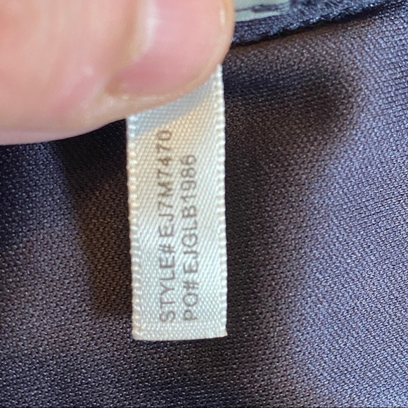 Eliza J Glitter Knit Off The Shoulder Dress Size 8 Party Sparkle New Yeara - Picture 13 of 14